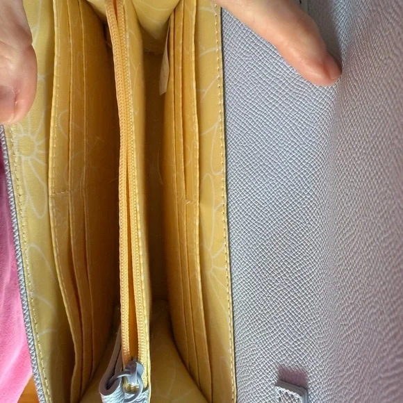 Betsey Johnson Floral Embellished Light Blue Crossbody Bag - Picture 6 of 10